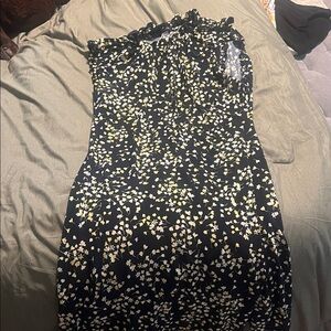 Tommy Hilfiger Strapless Black and White Dress